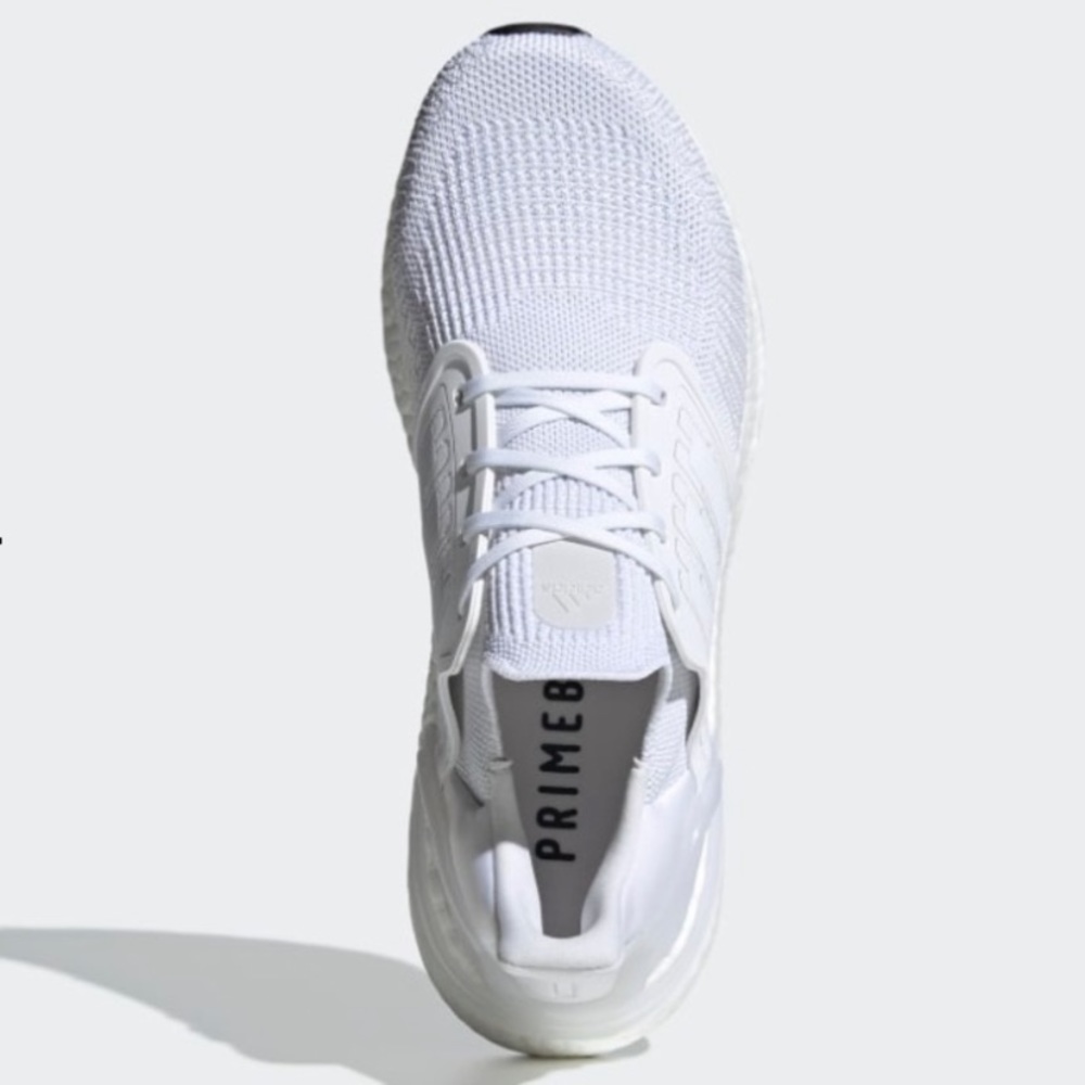 adidas UltraBOOST 20 Triple White - Picture 5 of 8